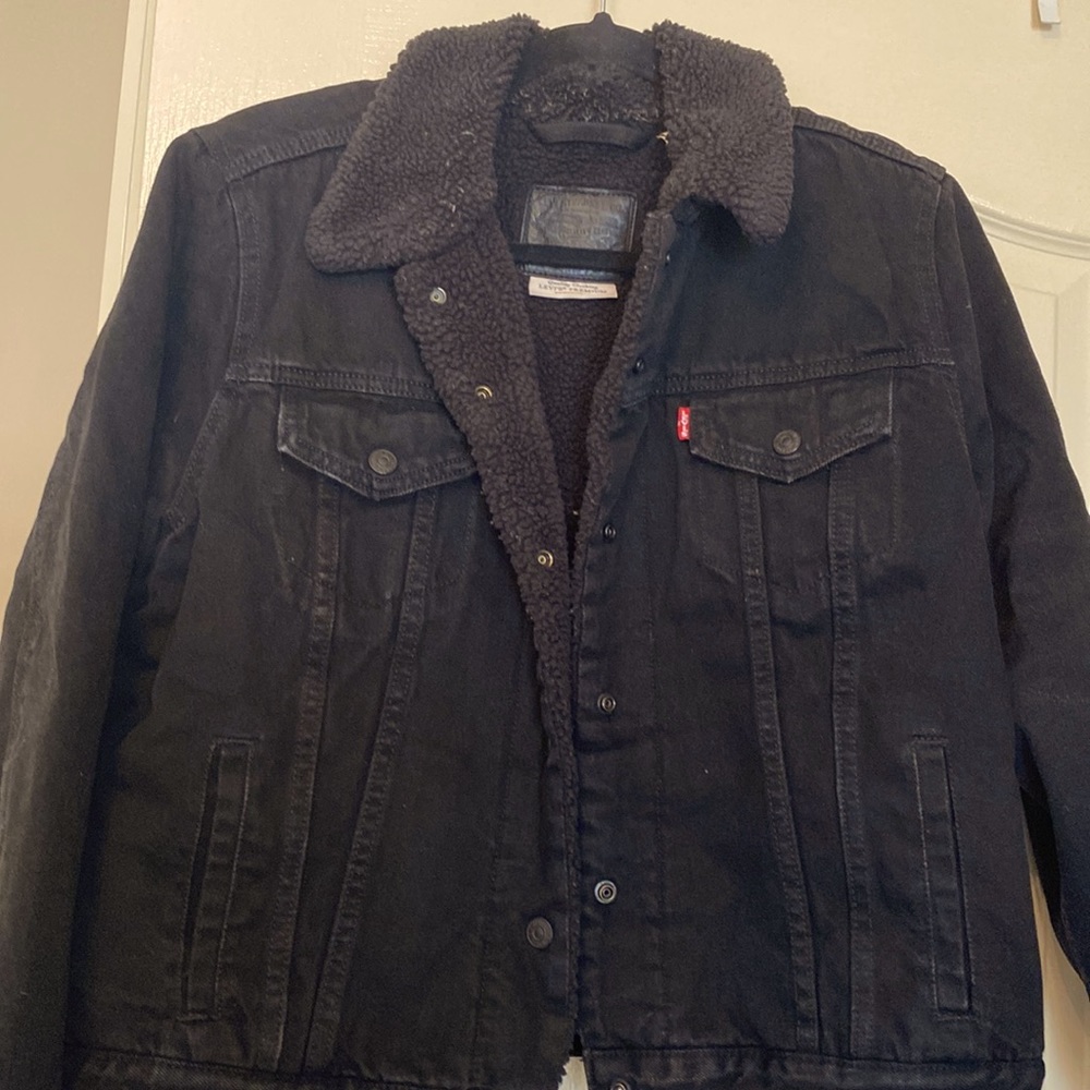Favorite jacket fall and chilly spring faux Sherpa lining xl is a 12